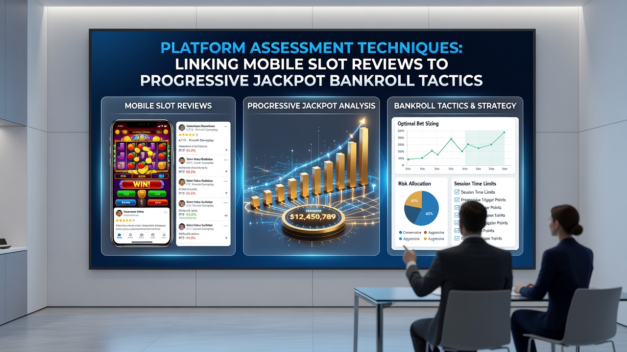 Mobile slot review integration with jackpot bankroll planning