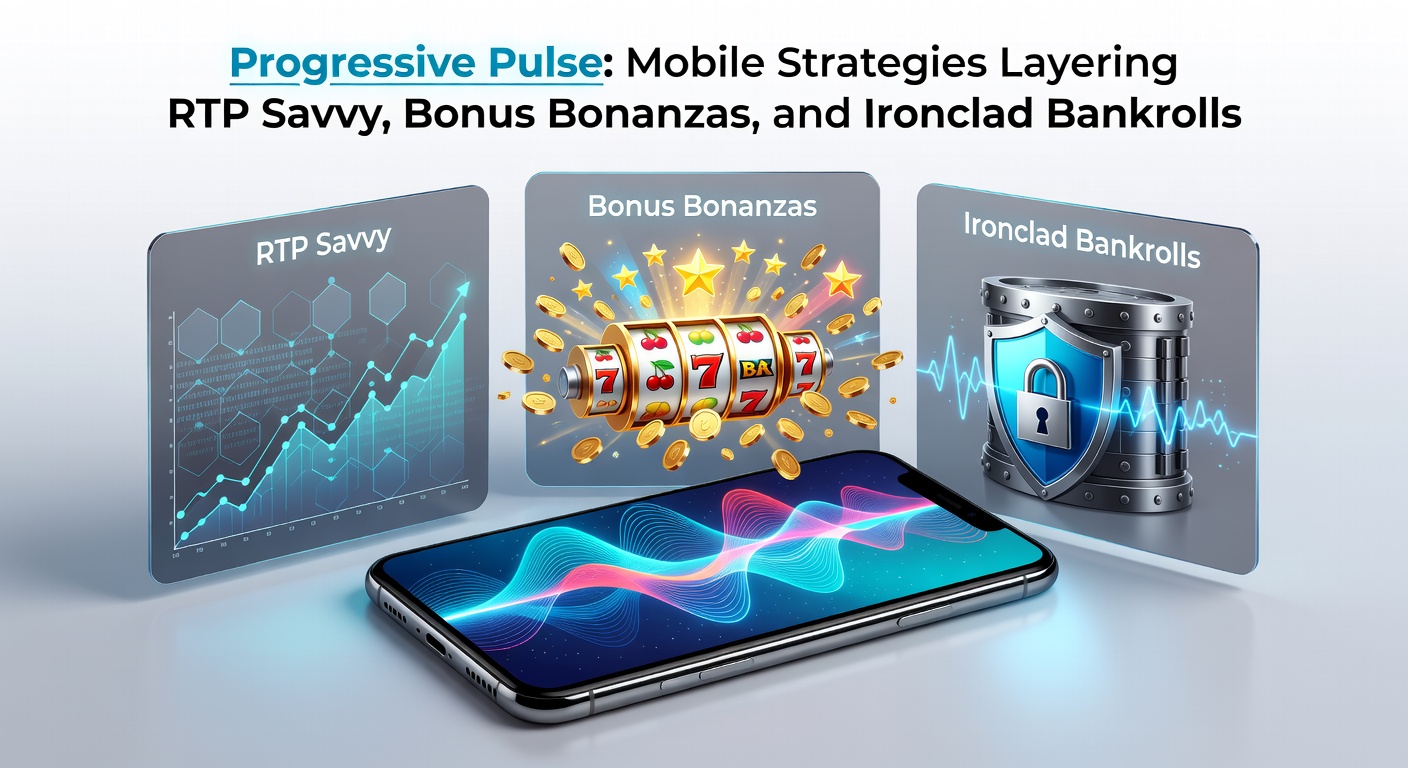Vibrant mobile slot screen displaying progressive jackpot counters climbing alongside bonus features and RTP indicators