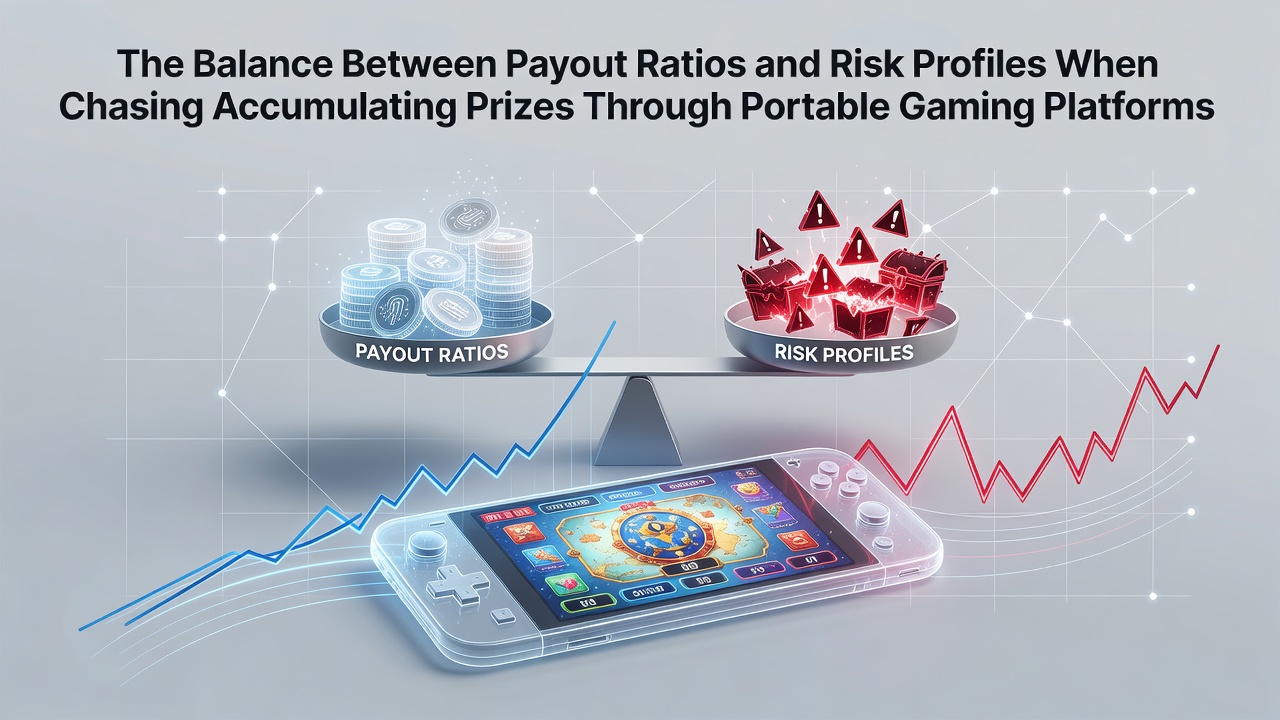 Mobile gaming interface displaying progressive jackpot meters and payout statistics on a smartphone screen